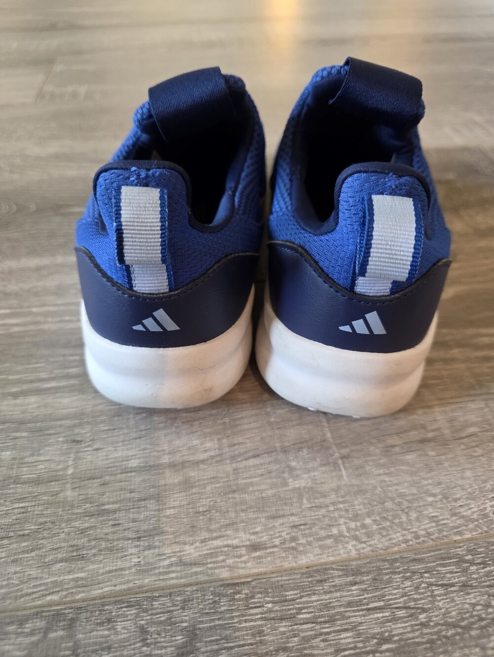 Adidas Blue Casual Knit Sneakers - Picture 4 of 5